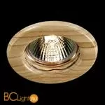 Встраиваемый спот (точечный светильник) Novotech Wood 369713