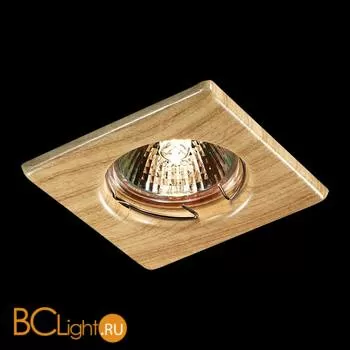 Встраиваемый спот (точечный светильник) Novotech Wood 369716