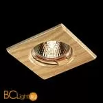 Встраиваемый спот (точечный светильник) Novotech Wood 369716