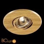 Встраиваемый спот (точечный светильник) Novotech Wood 369709