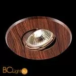 Встраиваемый спот (точечный светильник) Novotech Wood 369710