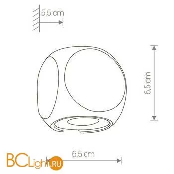 Уличный настенный светильник Nowodvorski Argos 9114 - Фото 0