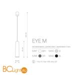 Подвесной светильник Nowodvorski Eye 5398 - Схема