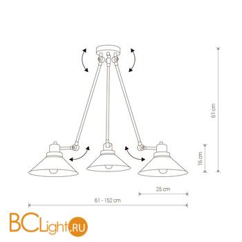 Люстра Nowodvorski Techno III 9142 - Схема