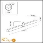 Подсветка для картин Odeon Light Abri 6623/8WL - Фото 0