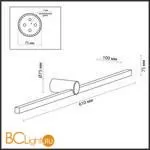 Подсветка для картин Odeon Light Abri 6623/12WL - Фото 0