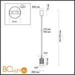 Подвесной светильник Odeon Light Ad astrum 4349/1C - Фото 0