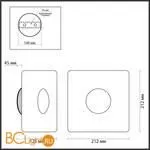 Настенный светильник Odeon Light Adamas 4224/13WL - Фото 2