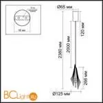 Подвесной светильник Odeon Light AFALINA 5442/6L - Фото 1