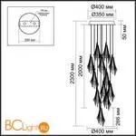 Люстра Odeon Light AFALINA 5442/69L - Фото 1