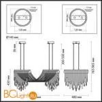 Подвесной светильник Odeon Light AFINA new 5420/48L - Фото 0