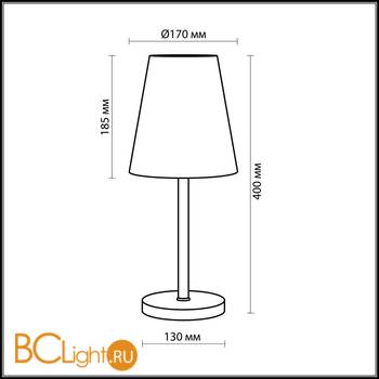 Настольная лампа Odeon Light Aircy 2440/1T - Схема