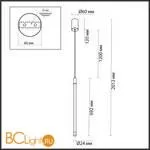 Подвесной светильник Odeon Light Anta 4392/14L - Фото 0