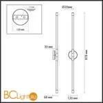 Настенный светильник Odeon Light Anta 4393/20WL - Фото 0