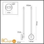 Настенный светильник Odeon Light Anta 4392/14WL - Фото 0