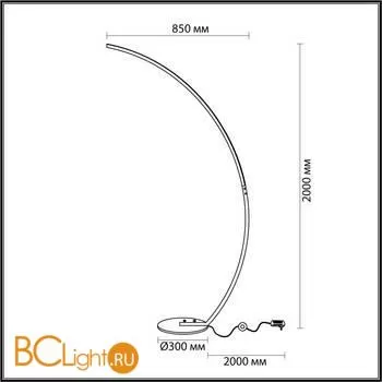 Напольный светильник Odeon Light Archie 4380/10FL - Фото 0
