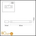 Настенный светильник Odeon Light Arno 3888/24WB - Фото 2