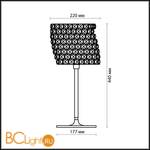 Настольная лампа Odeon Light Astli 2606/1T - Схема