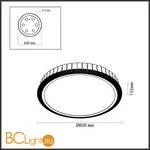 Потолочный светильник Odeon Light Asturo 4994/75L - Фото 0