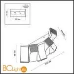 Настенный светильник Odeon Light Asturo 4993/12WL - Фото 1