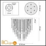 Потолочный светильник Odeon Light Avista 4784/7C - Фото 1