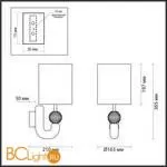 Бра Odeon Light Bagel 5410/1WA - Фото 1