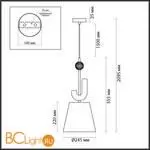 Подвесной светильник Odeon Light Bagel 5410/1 - Фото 0