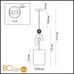 Подвесной светильник Odeon Light Bagel 5410/1A - Фото 0