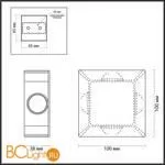 Настенный светильник Odeon Light Balla 4252/4WL - Фото 2