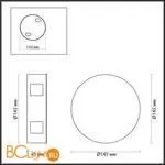 Настенный точечный светильник Odeon Light Beata 4262/8WL - Фото 2