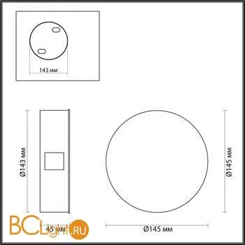 Настенный светильник Odeon Light Beata 4266/4WL - Фото 1