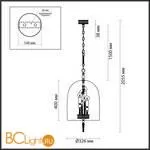 Подвесной светильник Odeon Light Bell 4892/4 - Фото 1