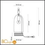 Настольный светильник Odeon Light Bell 4882/1T - Фото 1