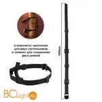 Уличный настенный светильник Odeon Light BELT 6648/1000