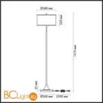 Торшер Odeon Light BERGI 5064/2F - Фото 0