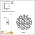 Настенный светильник Odeon Light BERGI 5064/15WL - Фото 0