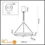 Подвесной светильник Odeon Light BEVEREN 6683/77L - Фото 0