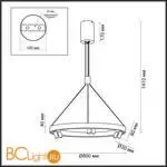 Подвесной светильник Odeon Light BEVEREN 6683/103L - Фото 0