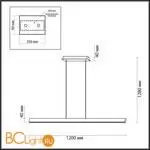 Подвесной светильник Odeon Light BEVEREN 7007/38L - Фото 0