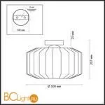 Потолочный светильник Odeon Light Binga 4746/1C - Фото 2