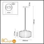 Подвесной светильник Odeon Light Binga 4782/1 - Фото 2