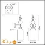 Бра Odeon Light Bizet 4893/1WA - Фото 2