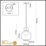 Подвесной светильник Odeon Light Blacky 5021/1 - Фото 0