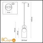 Подвесной светильник Odeon Light Blacky 5022/1 - Фото 0