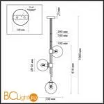 Подвесной светильник Odeon Light Brazeri 4799/3 - Фото 2