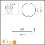 Крепление Odeon Light Brizzi 3885/2LA - Фото 0