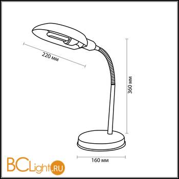 Настольная лампа Odeon Light KIRBO 2325/1T - Схема
