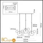 Подвесной светильник Odeon Light Bubbles 4640/36L - Фото 1