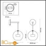 Бра Odeon Light BUBBLES 4802/12WL - Фото 2