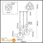 Подвесной светильник Odeon Light Bubbles 4802/36LA - Фото 1